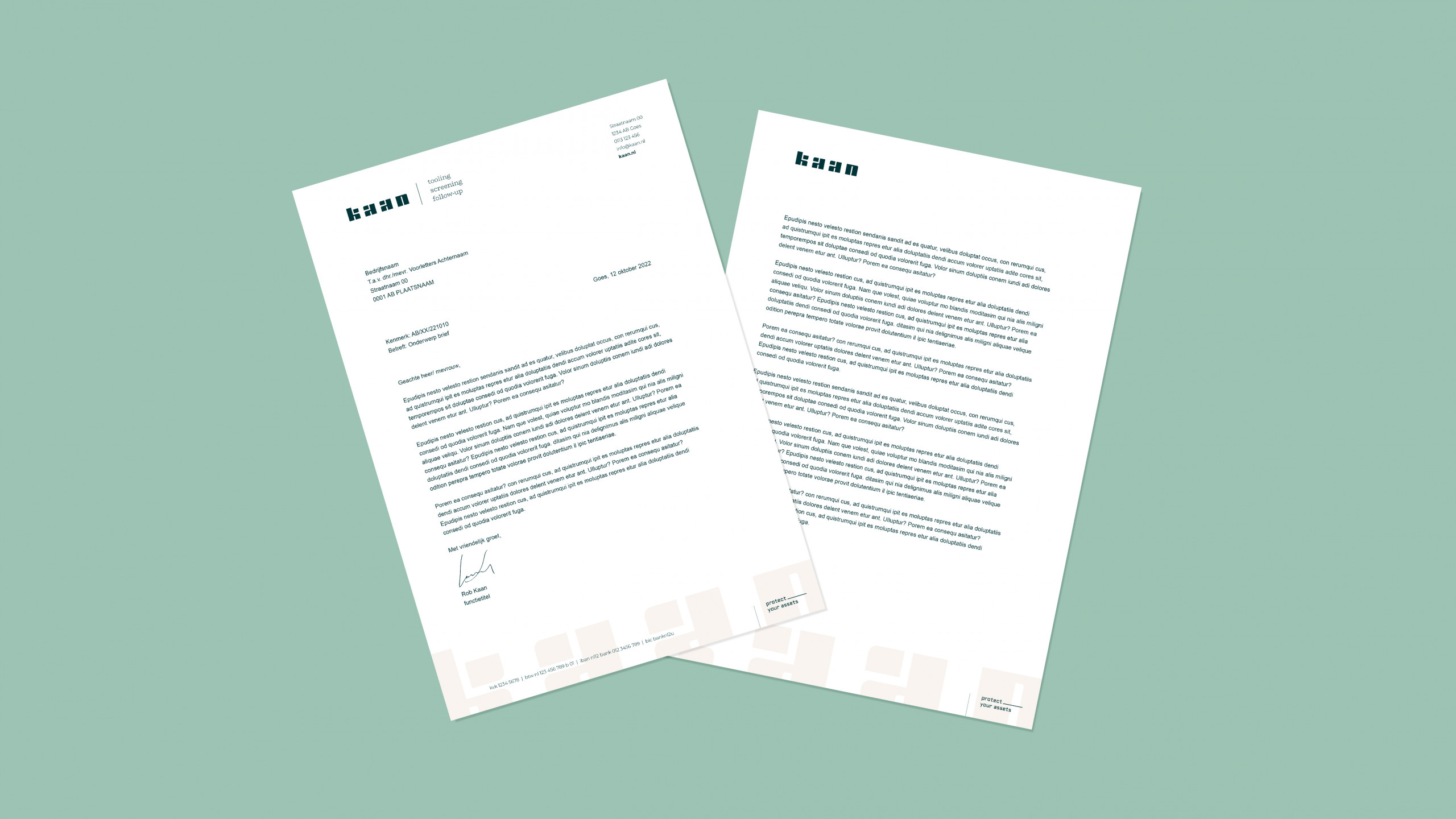 Kaan Briefpapier