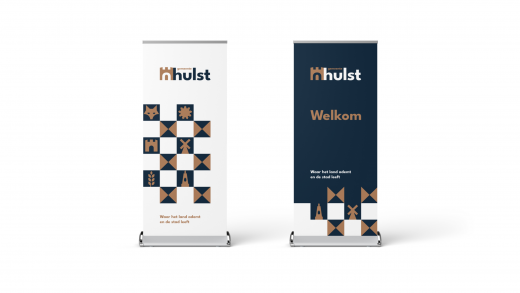 Roll banners Gemeente Hulst