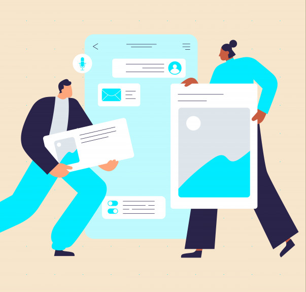 Blog UX design