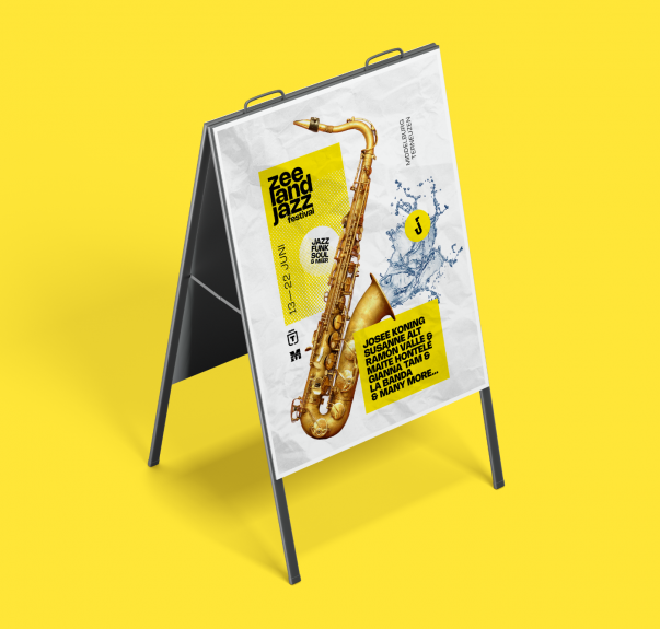 Klapbord Zeeland Jazz